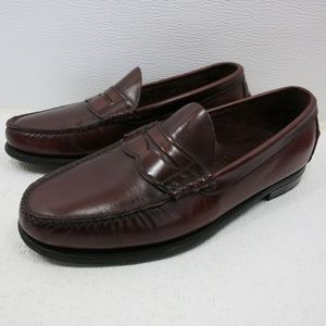 Dexter Strap Leather Dress Penny Loafers 10 D